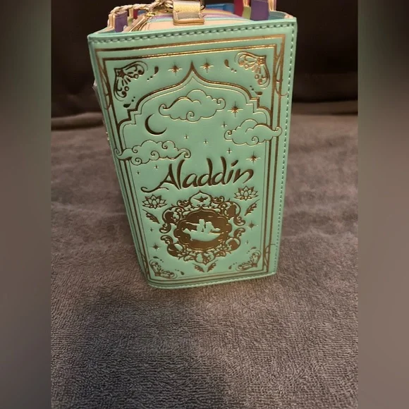 NWT. Loungefly Stitch Shoppe Disney Princess Books Volume 2 Crossbody Bag. - Picture 6 of 10